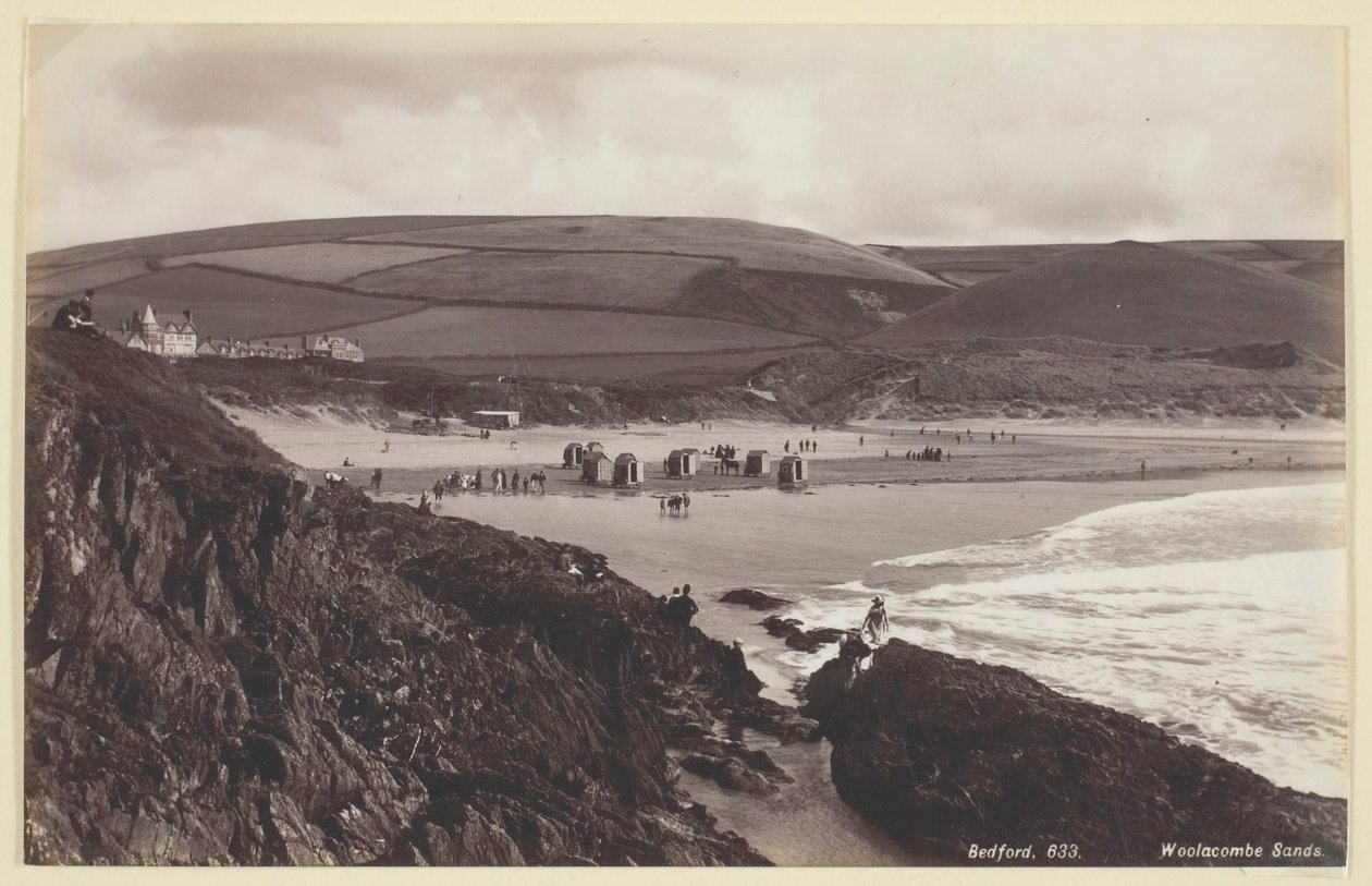 Woolacombe Sands, 1860-94 - Francis Bedford
