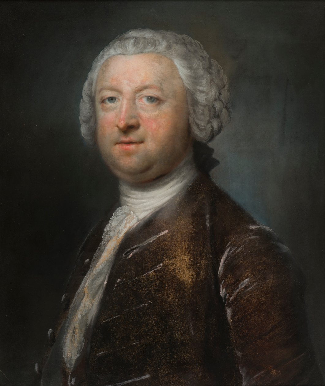 Portrait de Sir Orlando Bridgeman, 4e Bt, vers 1750-65 - Francis Cotes