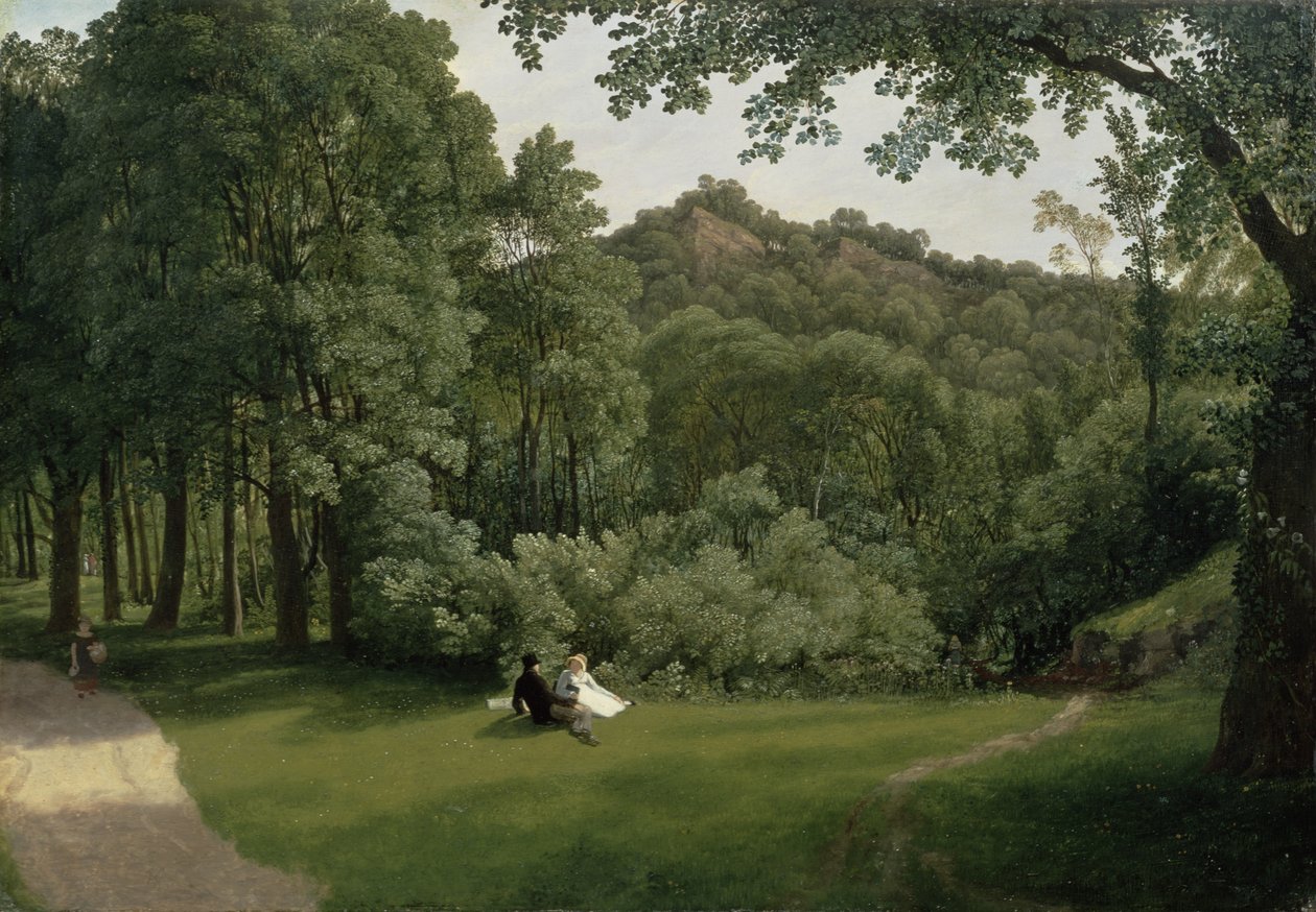 Vue des bois du château de Blaise - Francis Danby