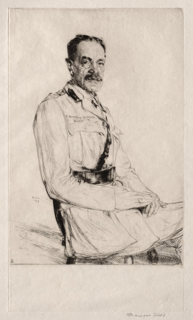 Major-Général Sir John Edward Cooper - Francis Dodd