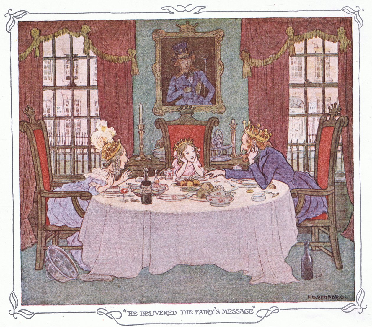 Il délivre le message de la fée, extrait de L