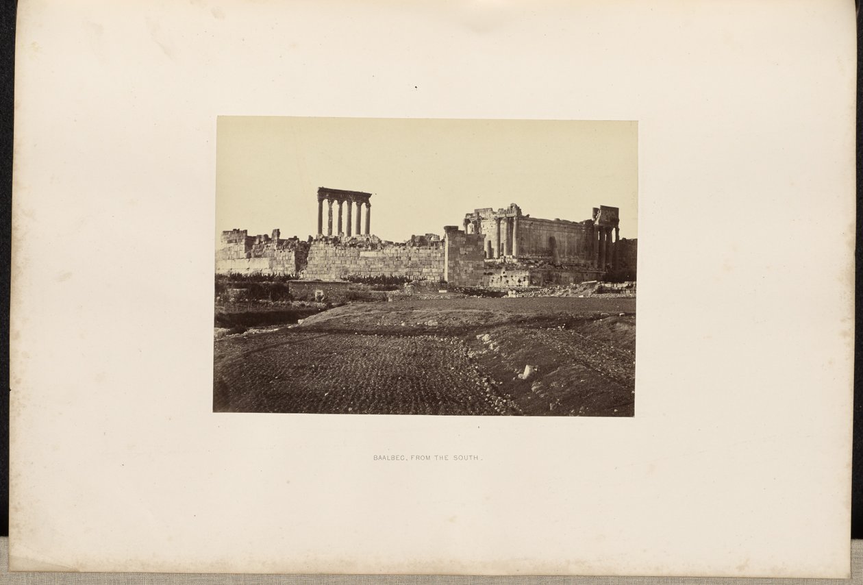 Baalbec, du Sud - Francis Frith