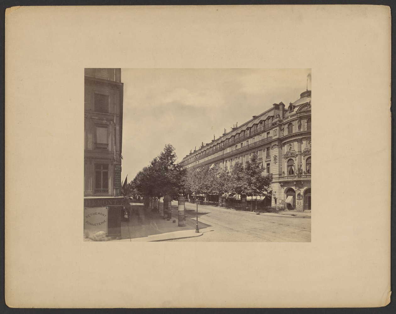 Boulevard des Capucines, Corner of Rue Louis le Grand, Paris - Francis Frith