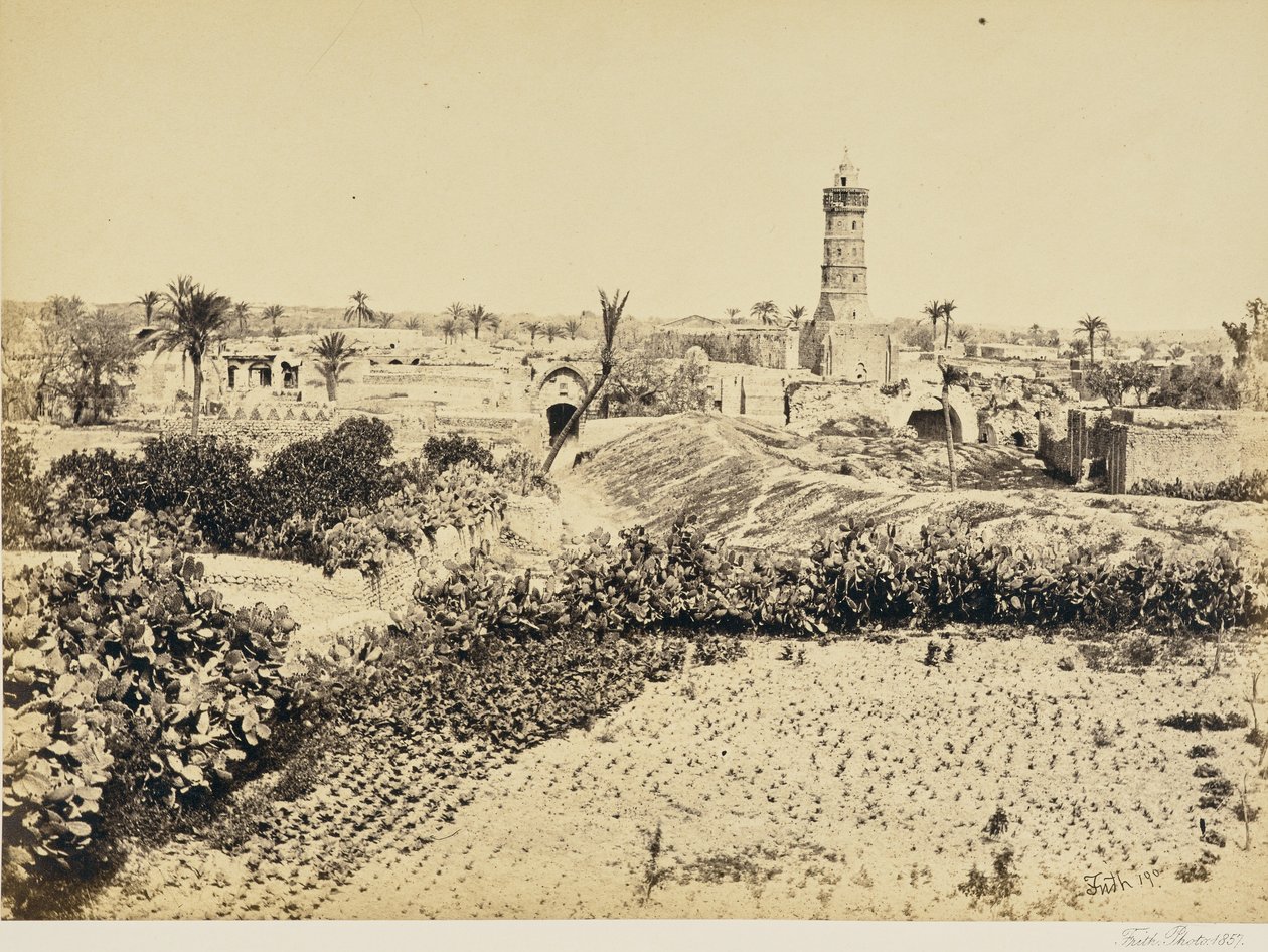 Francis Frith, Gaza (La vieille ville) - Francis Frith