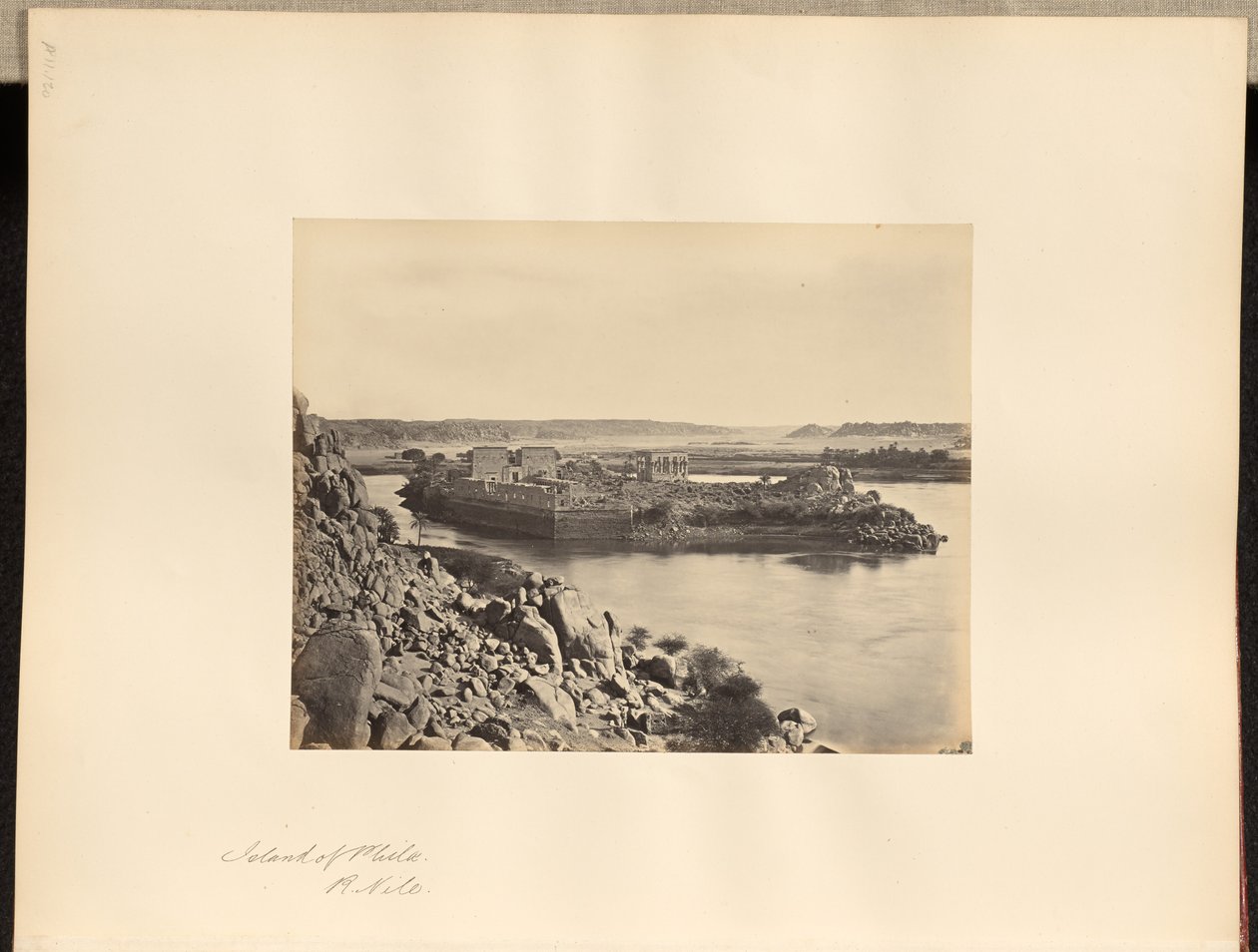 Île de Philae, R. Nil - Francis Frith