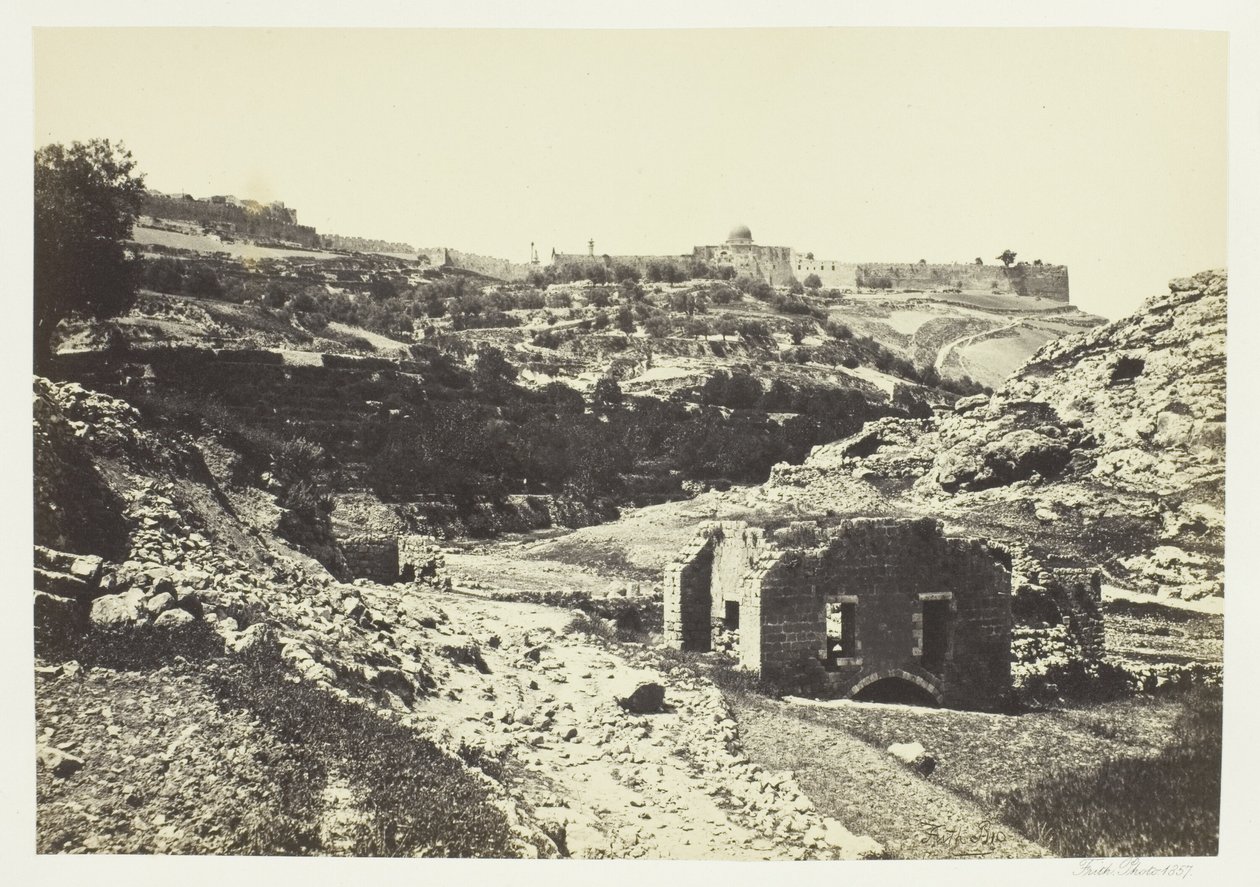 Jérusalem depuis le mur d