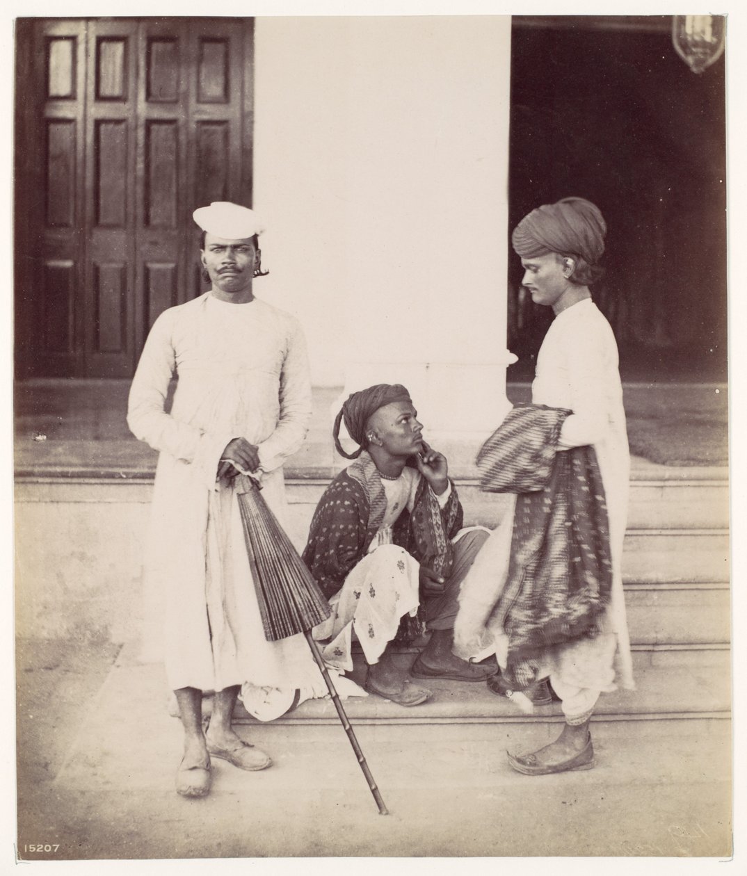 Courtiers marwaris - Francis Frith