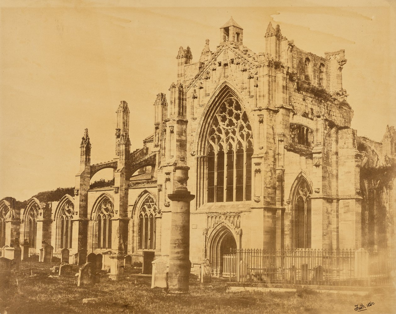 Abbaye de Melrose - Francis Frith