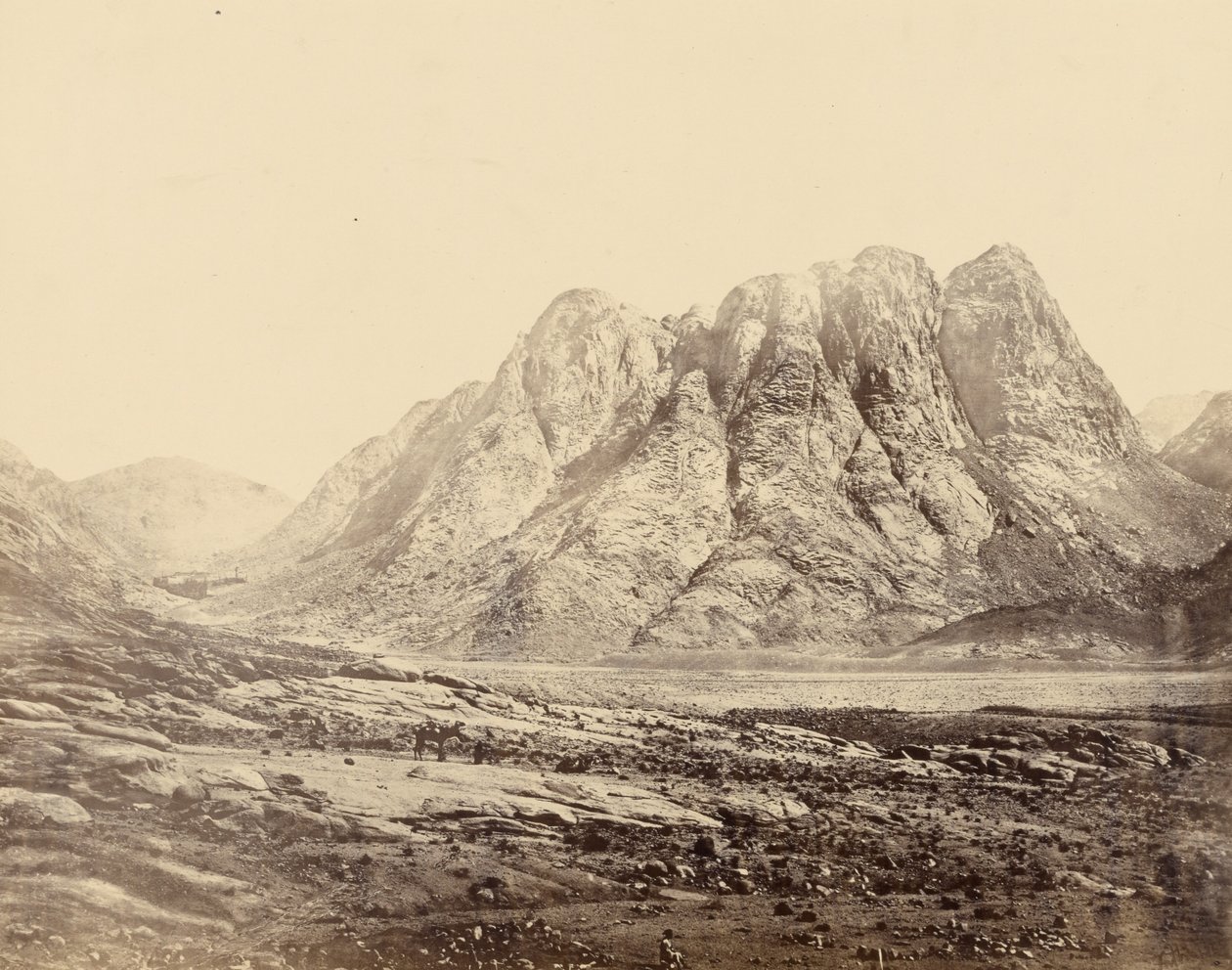 Mont Horeb, Sinaï - Francis Frith