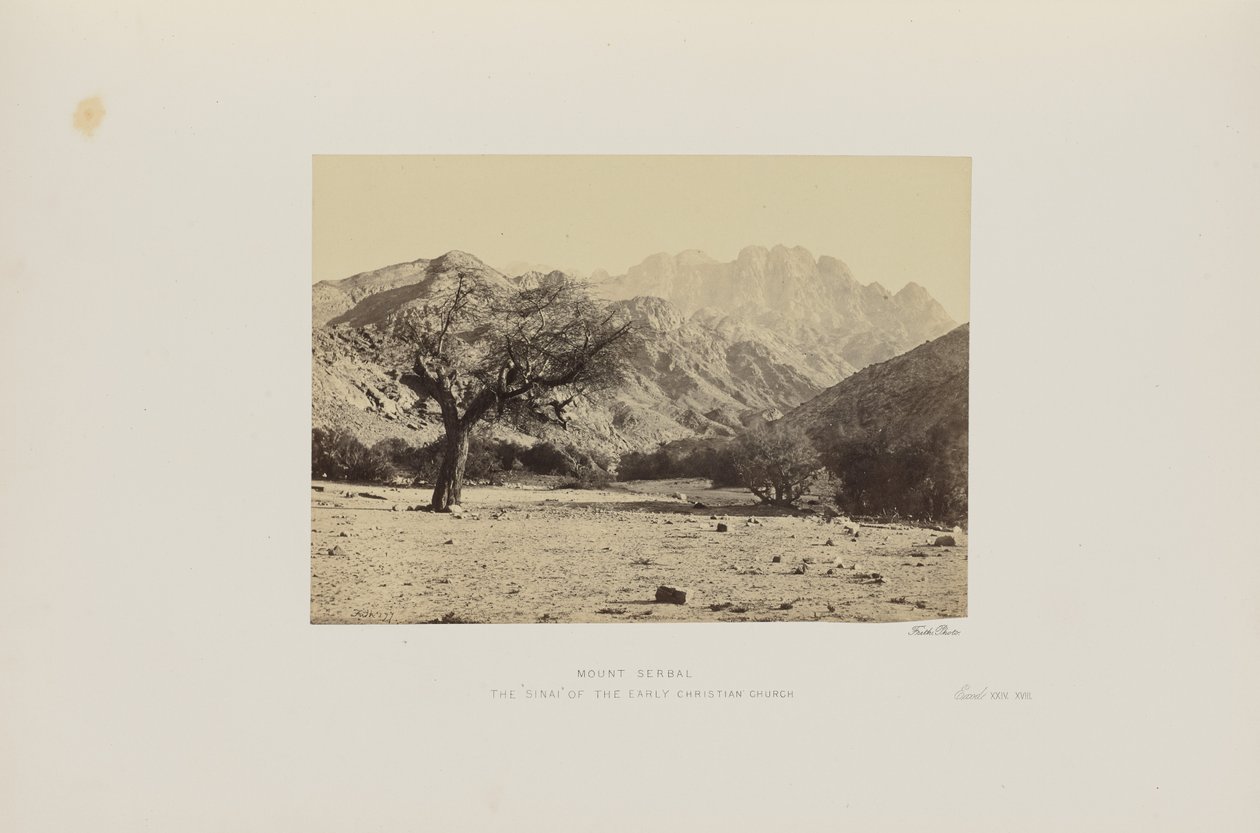 Mont Serbal. Le « Sinaï » de l