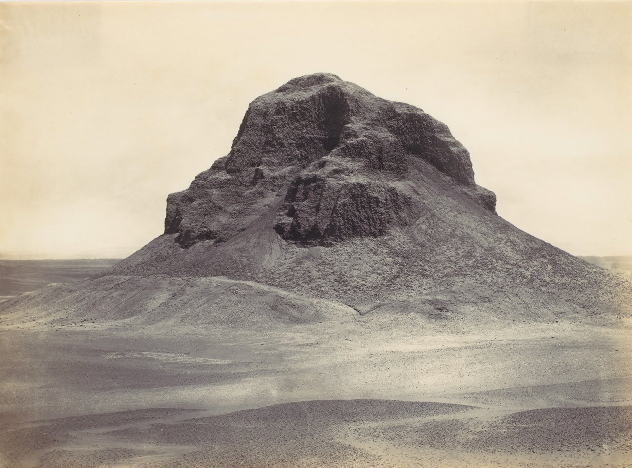 Pyramide à Dahshur - Francis Frith