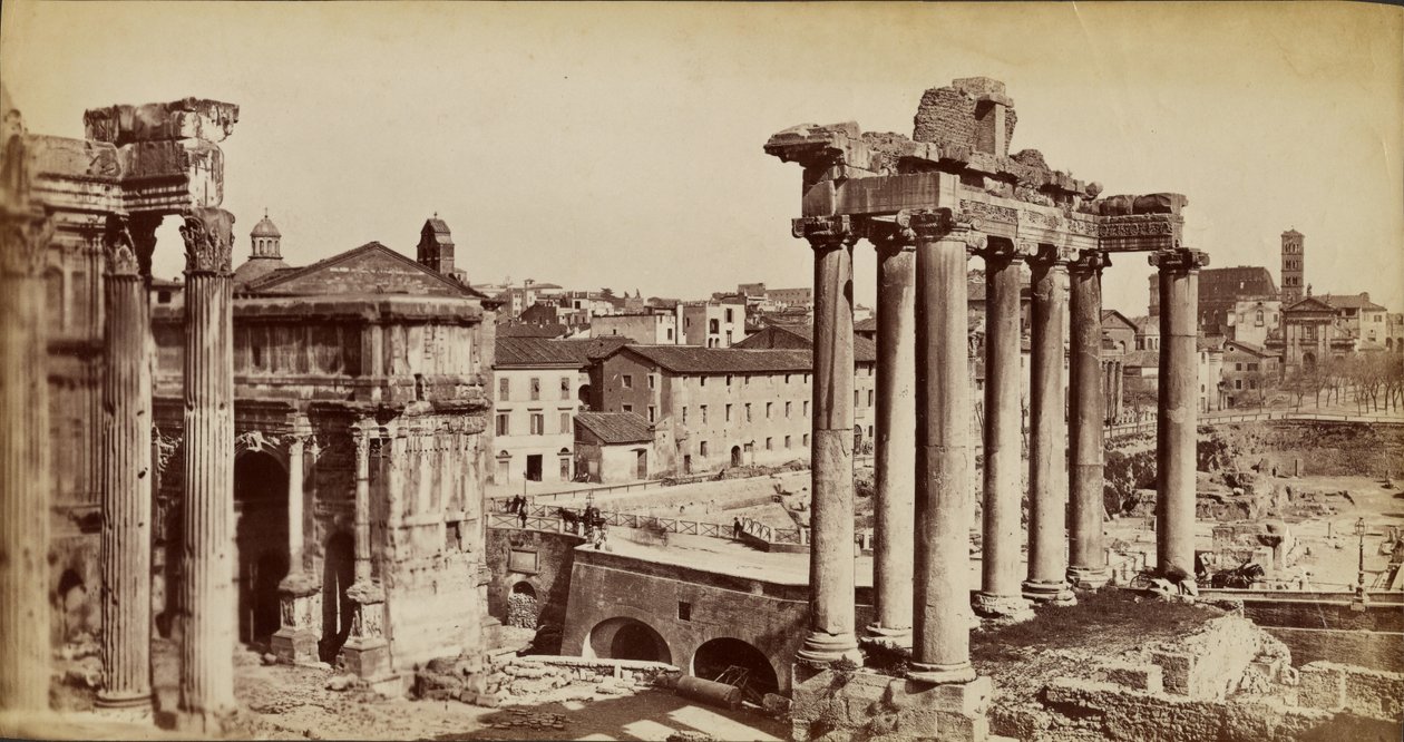 Rome, le Forum - Francis Frith