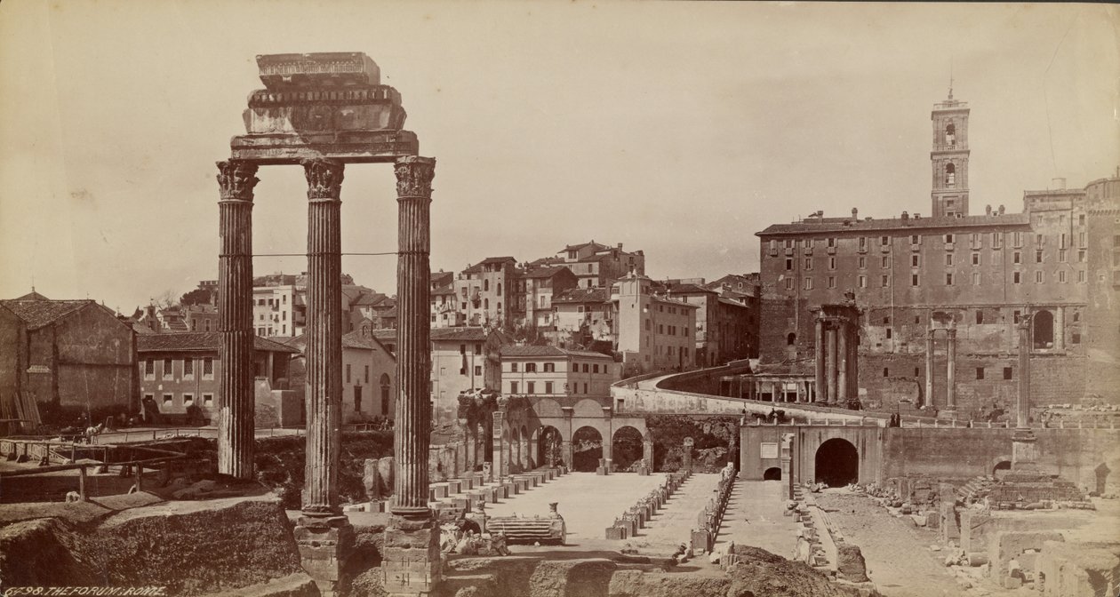Le Forum, Rome - Francis Frith