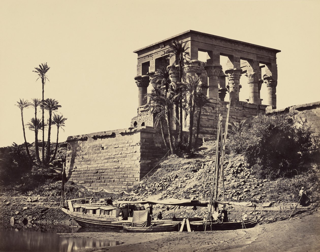 Le kiosque de Trajan, Philæ - Francis Frith