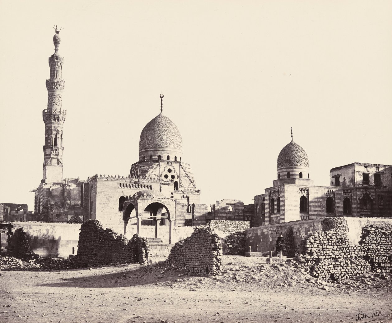La mosquée de Kaitbey - Francis Frith