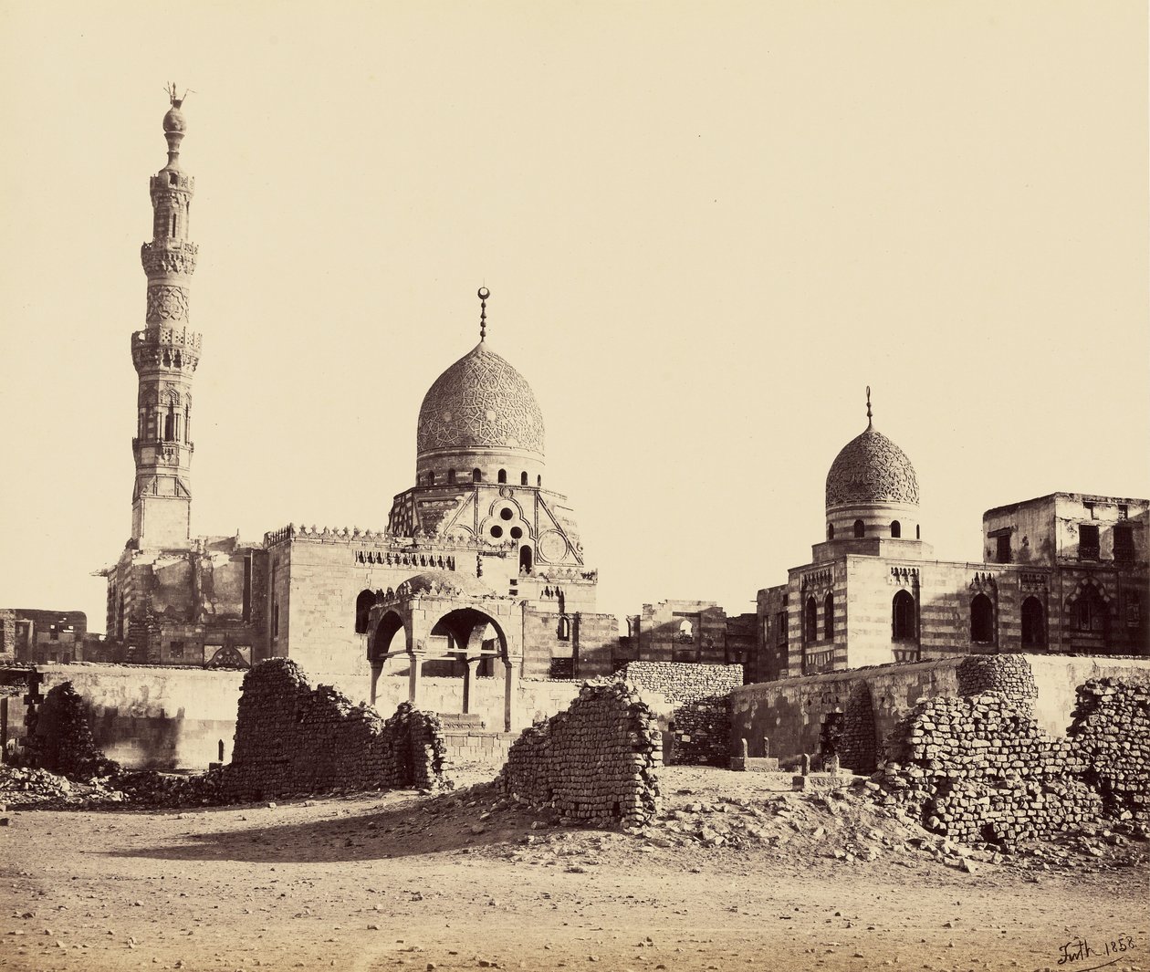 La mosquée de Kaitbey - Francis Frith