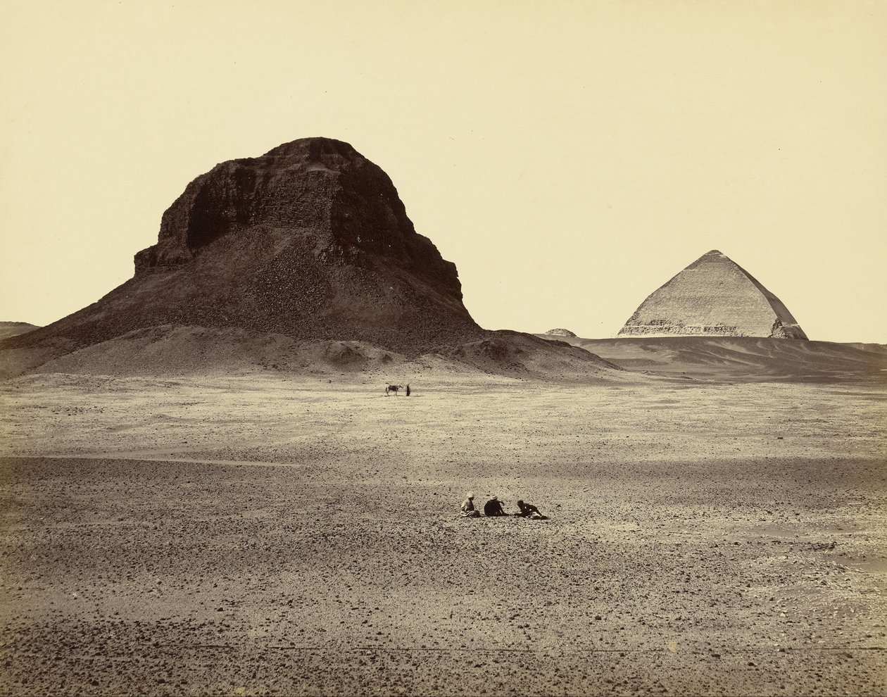 Les Pyramides de Dahshoor, vues de l