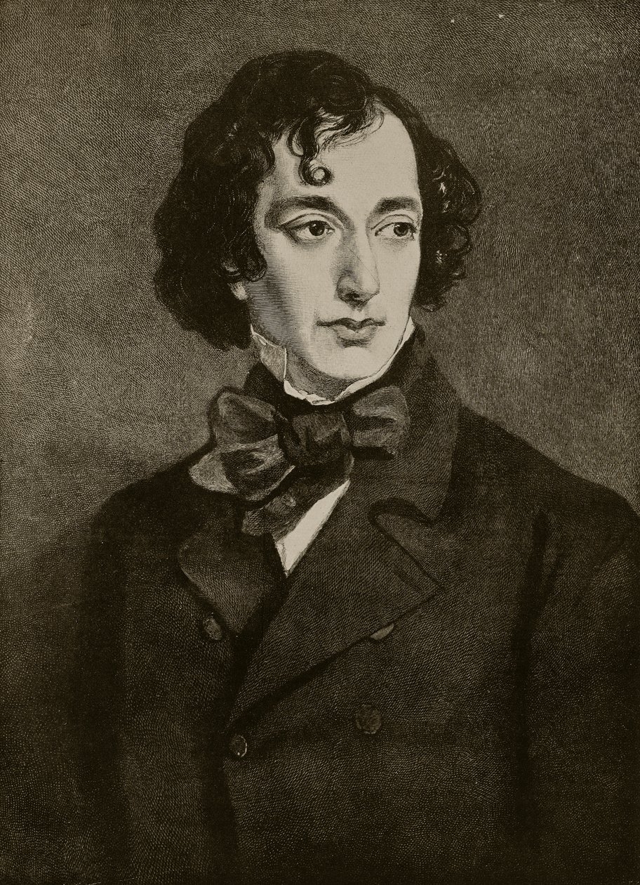 Portrait de Benjamin Disraeli, illustration de 