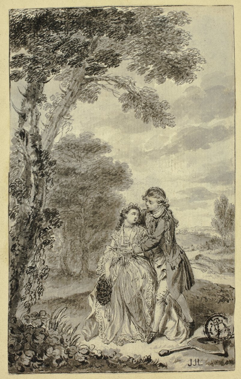 Illustration de Roderick Random, par Tobias Smollett - Francis Hayman