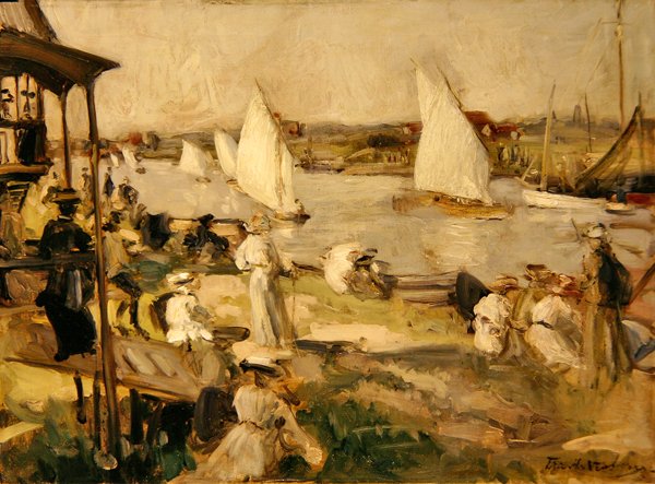 Une régate - Francis Henry Newbery