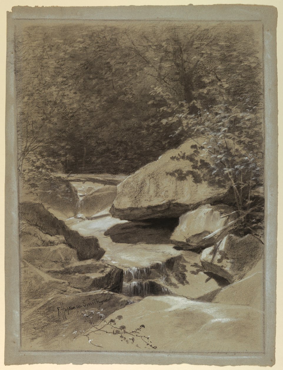 Un Ruisseau de Montagne - Francis Hopkinson Smith