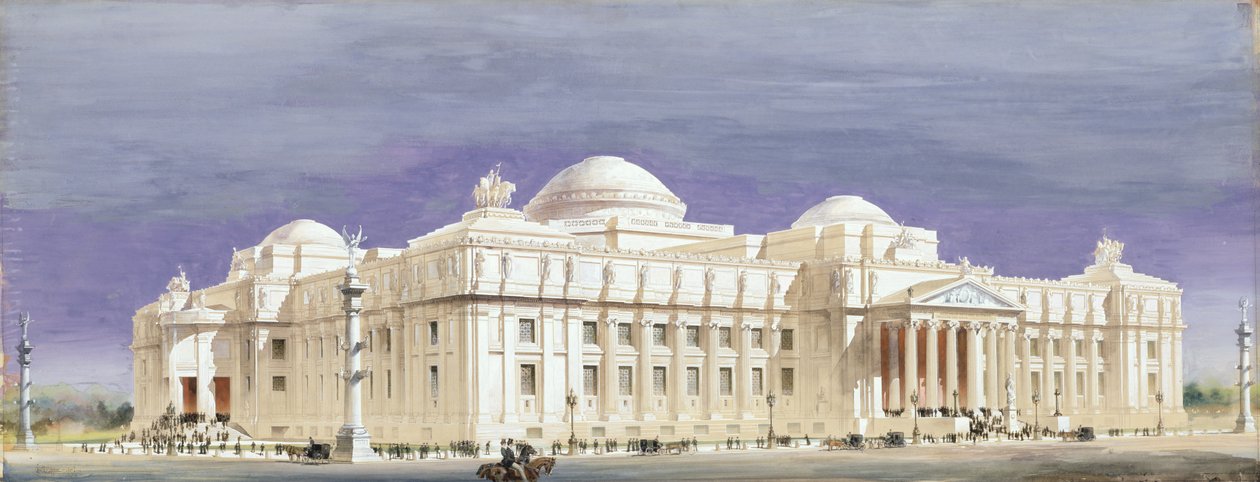 Conception pour le Brooklyn Museum of Art, 1893 - Francis L.V. Hoppin