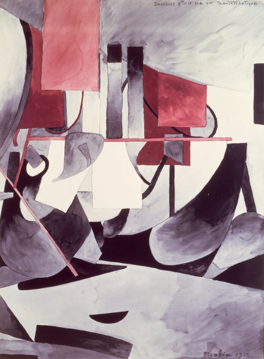 Ballerine sur un paquebot - Francis Picabia