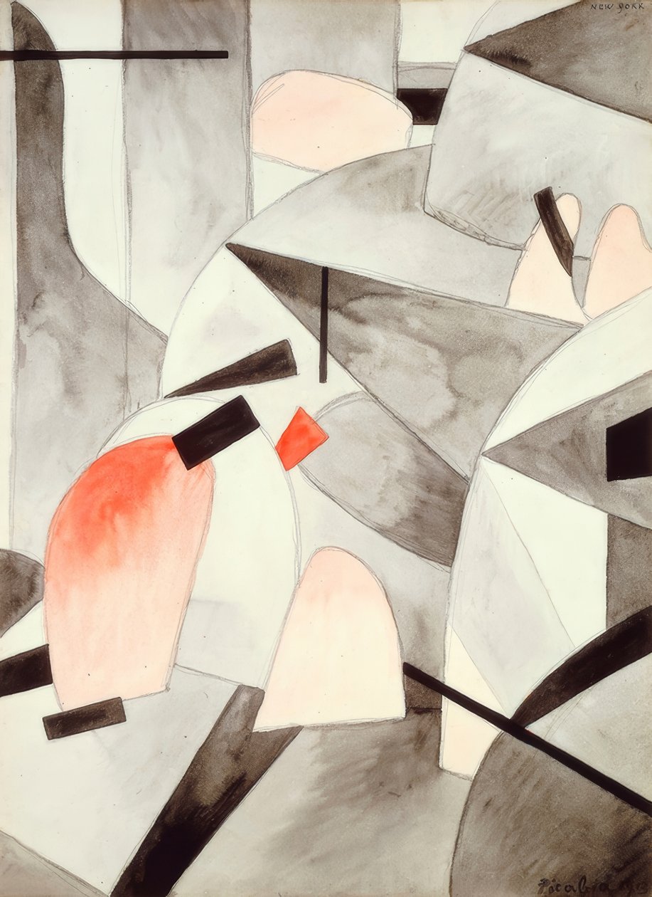 Entrée à New York - Francis Picabia