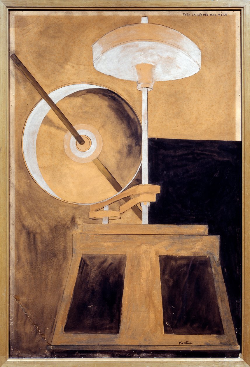 Voici la fille née sans mère - Francis Picabia