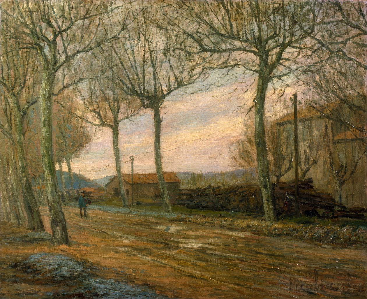 Paysage avec clochard - Francis Picabia