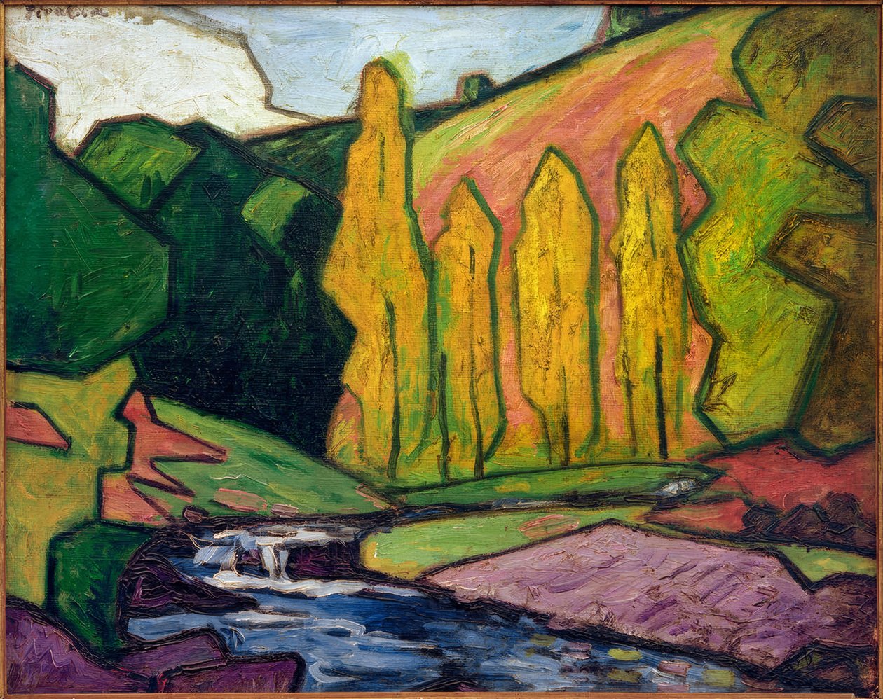 Les Berges de la Creuse - Francis Picabia