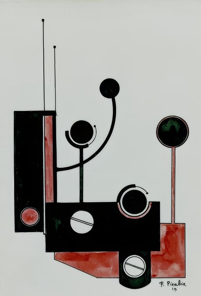 Composition mécanique II - Francis Picabia