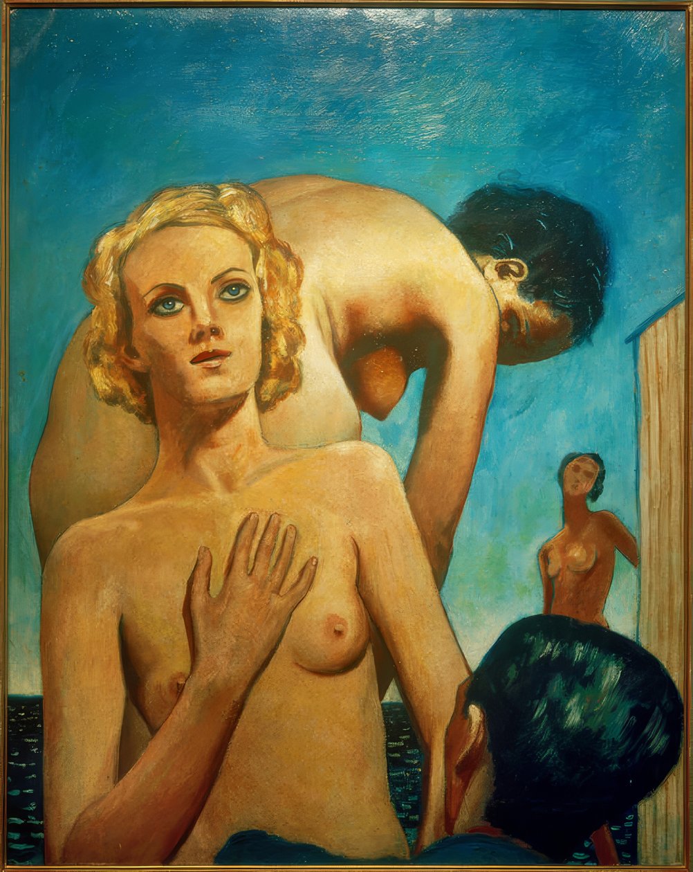 Les baigneurs / Nus au bord de la mer - Francis Picabia
