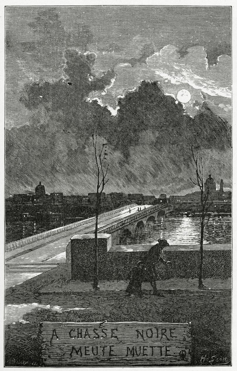 Illustration des Misérables, 19ème siècle - Francis & Scott, Henry Fowke