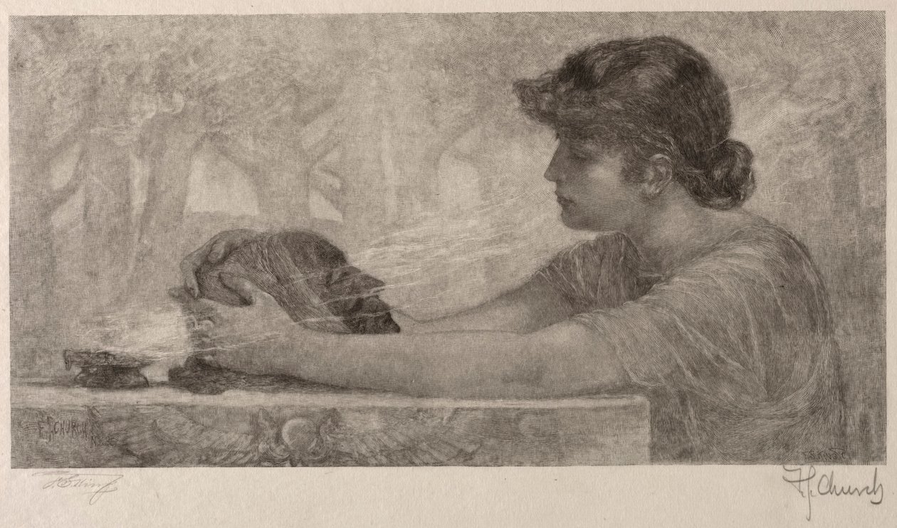 La Sibylle, 1887 - Francis Scott King