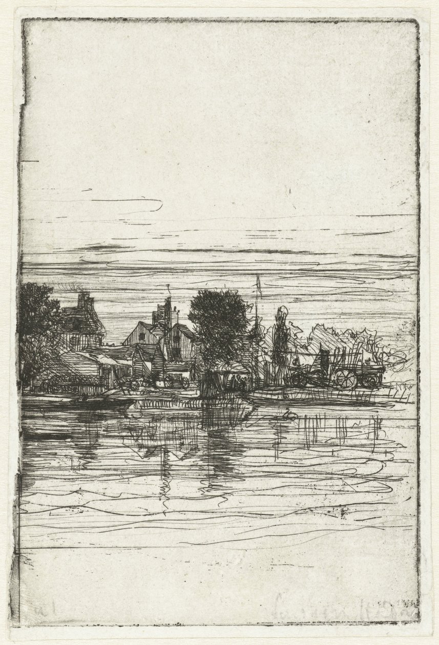 Village au bord de l