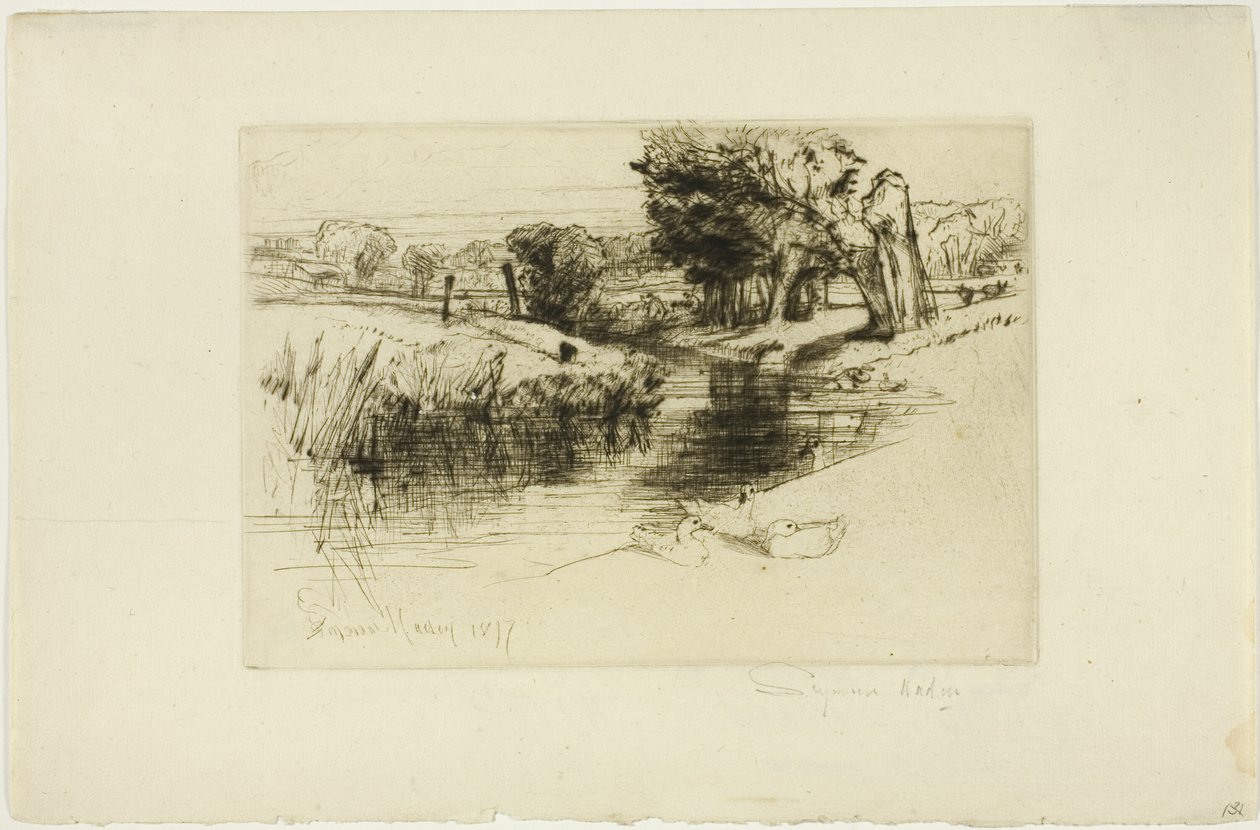 Un bras mort - Francis Seymour Haden