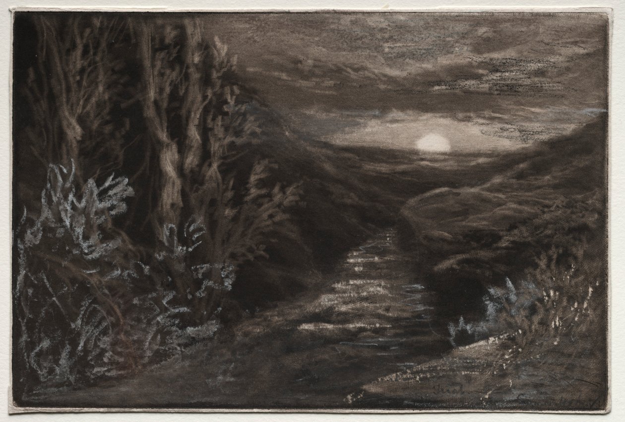 Un ruisseau de lande - Francis Seymour Haden