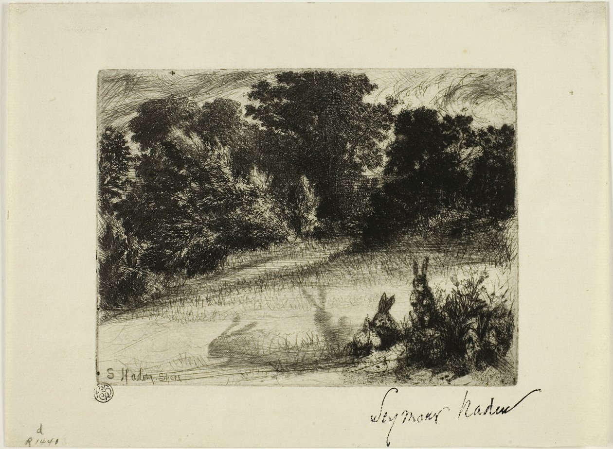 Combe Bottom - Francis Seymour Haden
