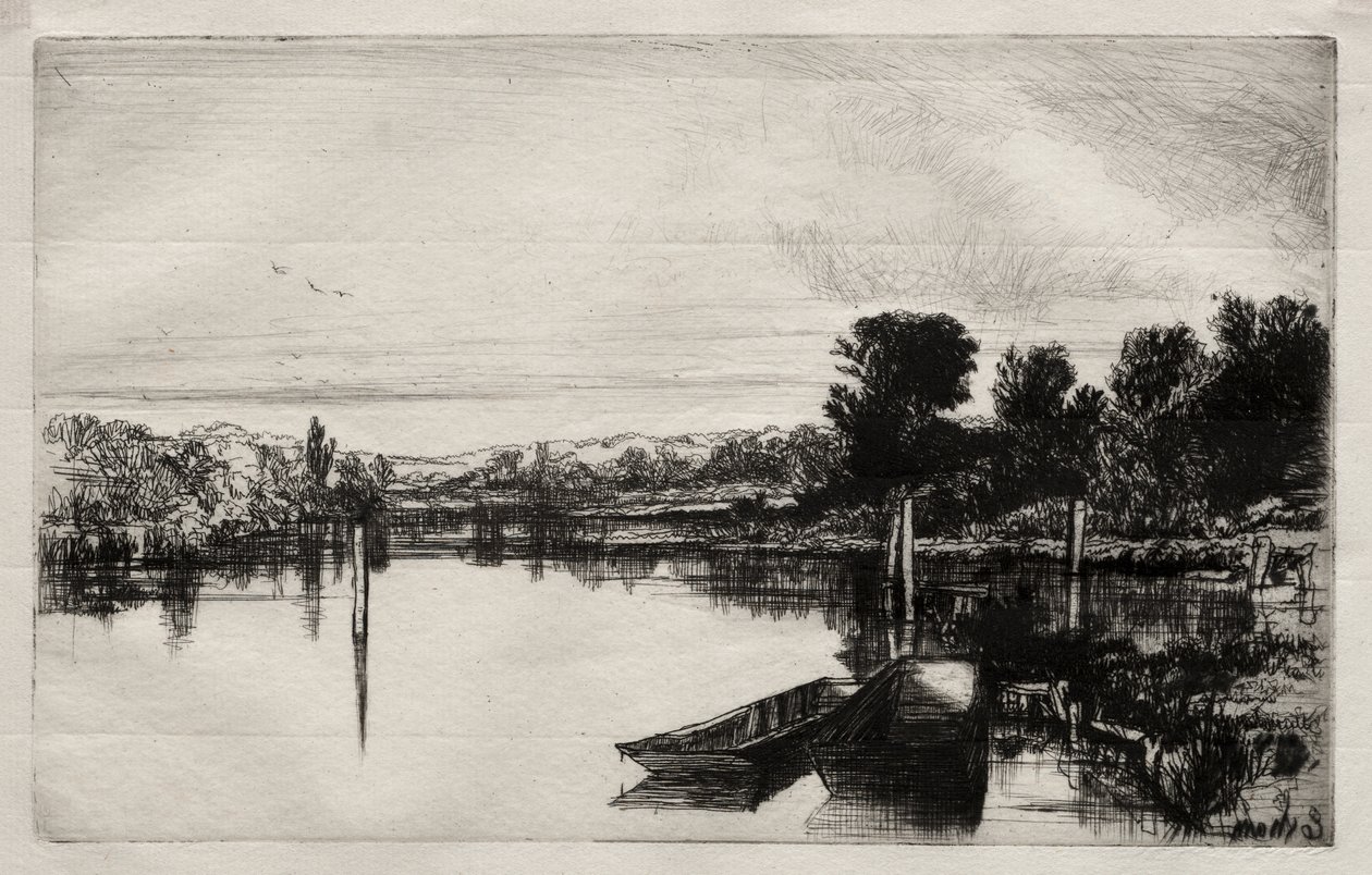Egham - Francis Seymour Haden