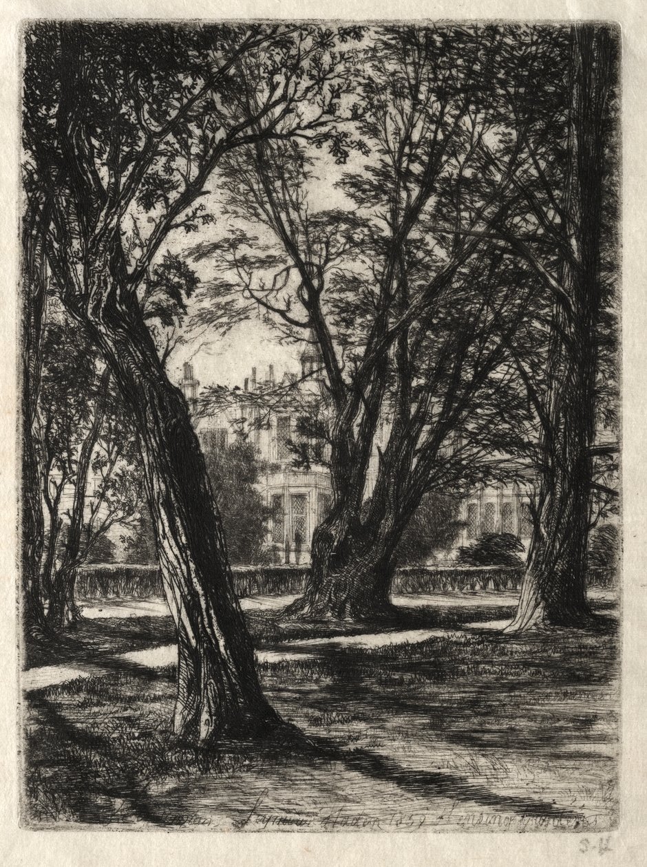 Jardins de Kensington - Francis Seymour Haden