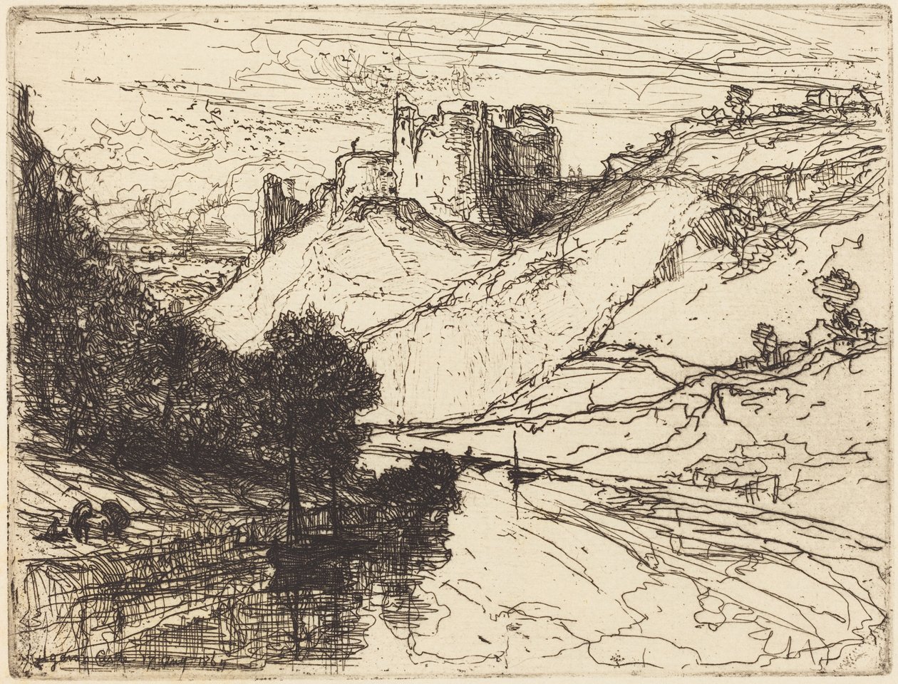 Château de Kilgaren - Francis Seymour Haden