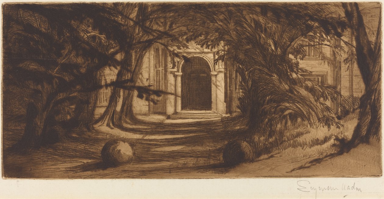 Mytton Hall - Francis Seymour Haden