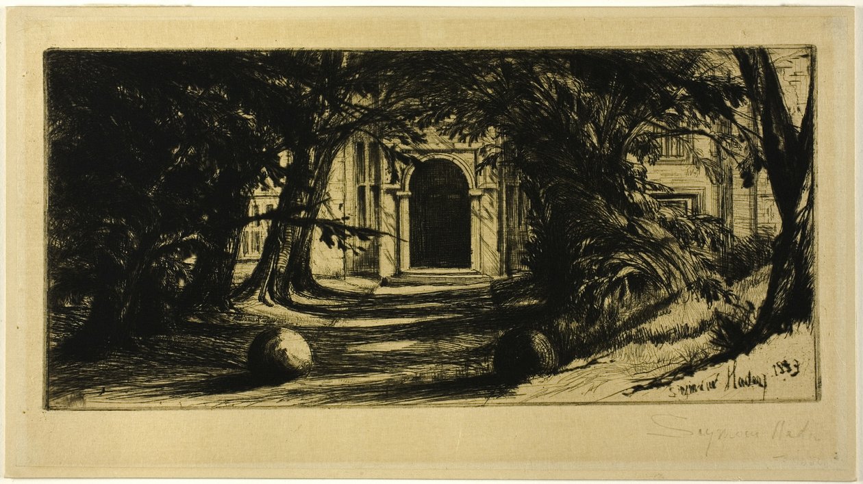 Mytton Hall - Francis Seymour Haden