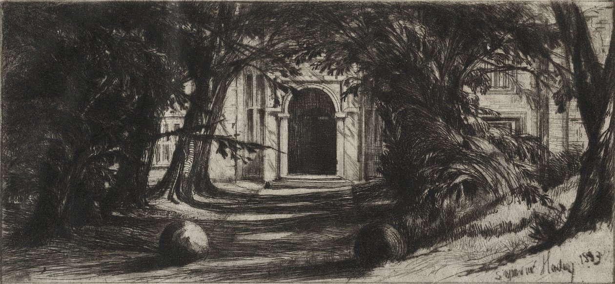 Mytton Hall - Francis Seymour Haden
