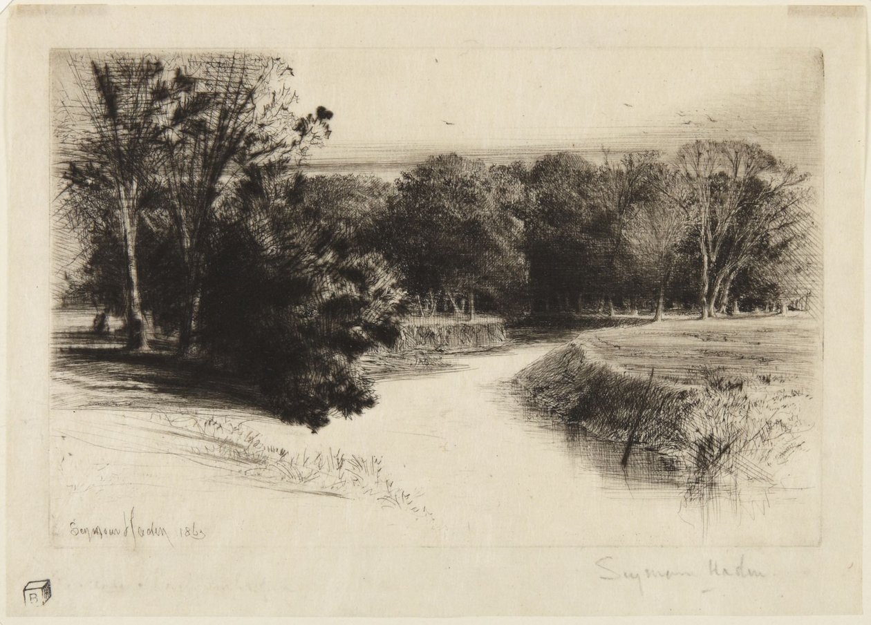 Coucher de soleil en Irlande - Francis Seymour Haden