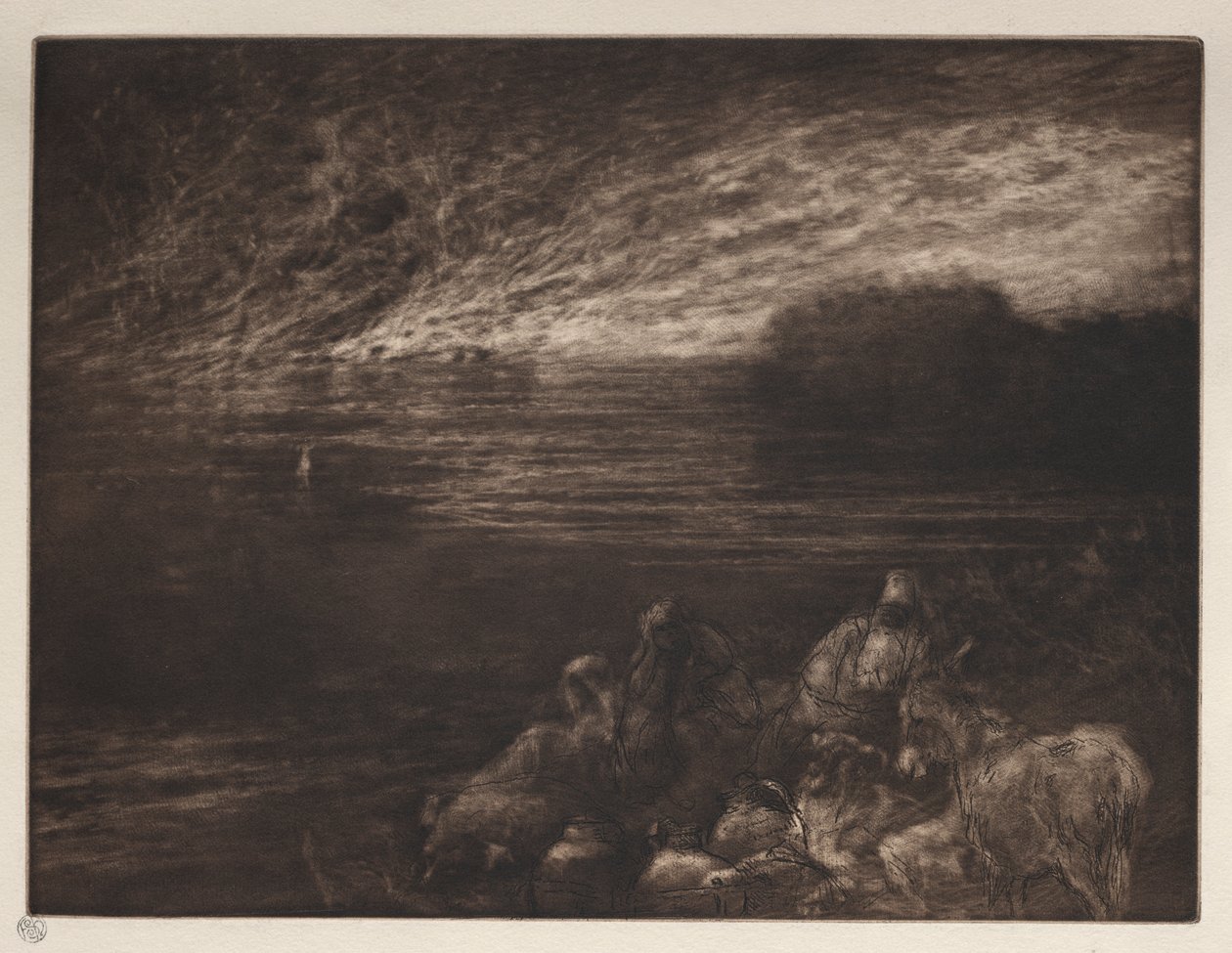 Le pilier de sel - Francis Seymour Haden