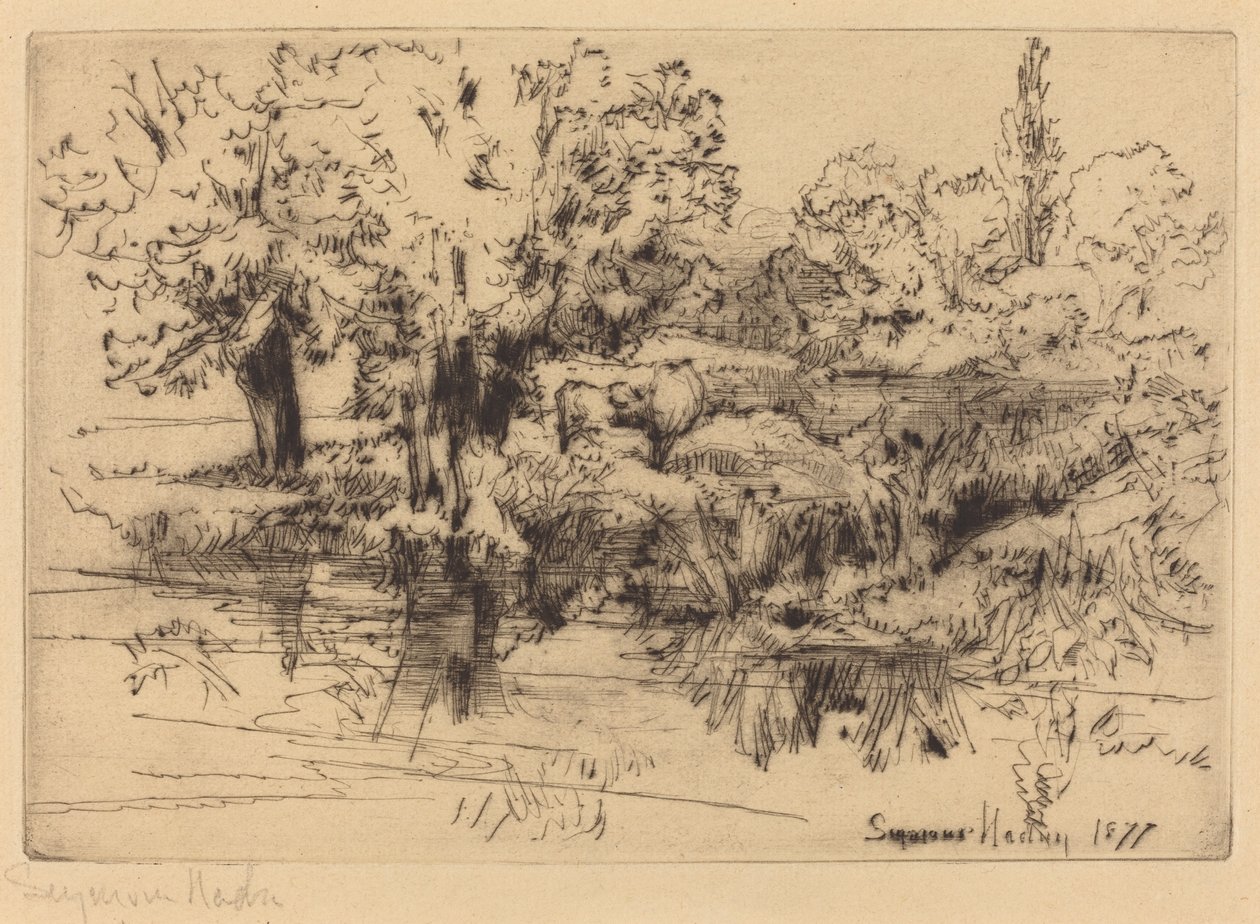 Les Trois Vaches - Francis Seymour Haden