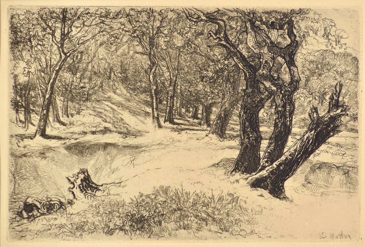 Les trois sœurs - Francis Seymour Haden