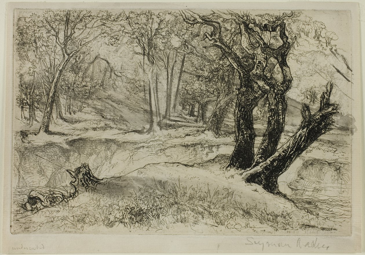 Les Trois Sœurs - Francis Seymour Haden